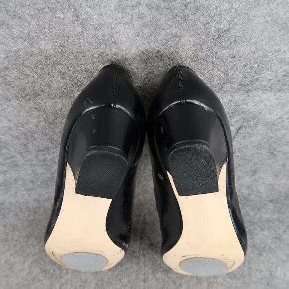 Hush Puppies Shoes Womens 8.5 Pump Loafer Slip On Fashion Cap Toe Retro Classic - Picture 13 of 14